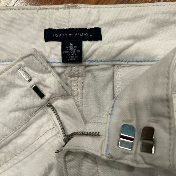 Tommy Hilfiger White Denim Skirt Women’s Size 16 - Picture 5 of 7